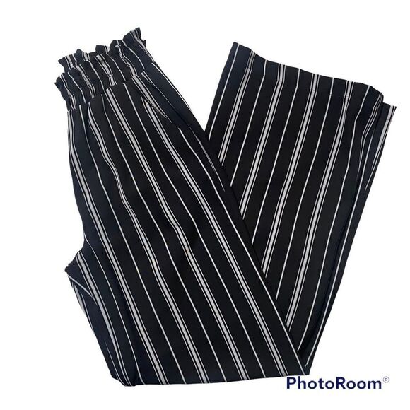 Suite Benedict made in Italy striped high waisted wide leg pants - Picture 12 of 12